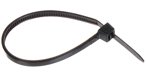 Coliere rapide/șoricei plastic 100x2.5mm, din Nylon 66, pachet 100 bucăți negre